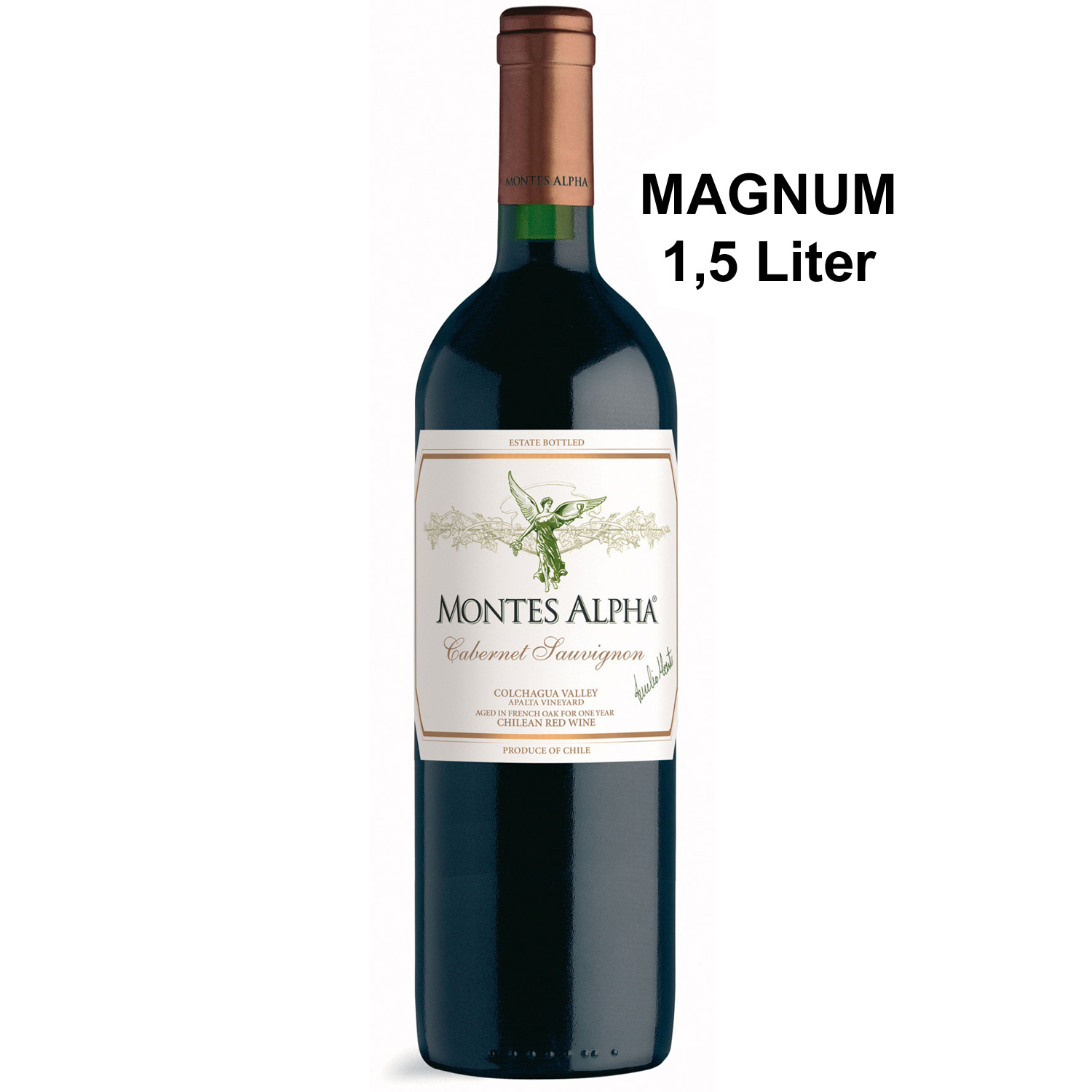 Montes Alpha Cabernet Sauvignon Magnum 2021