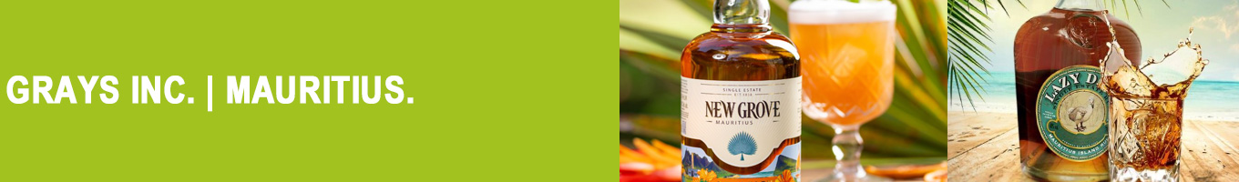 New Grove und Lazy Dodo Rum von Grays Inc. LTD | Mauritius New Grove und Lazy Dodo Rum von Grays Inc. LTD | Mauritius