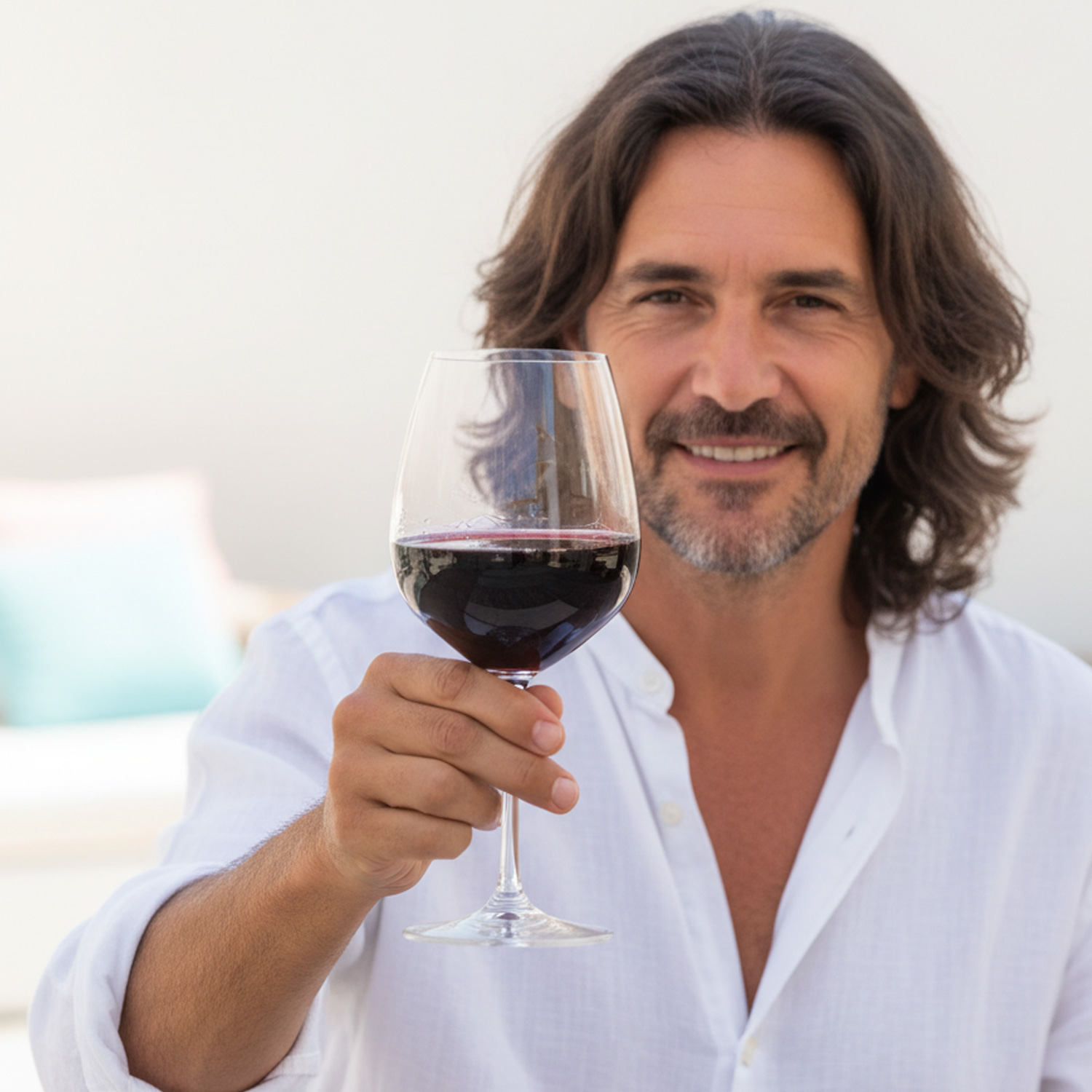 Genussvoller und köstlicher Rotwein