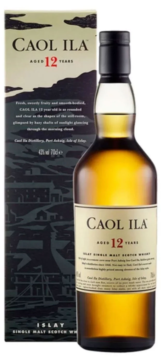 Single Malt Scotch Whisky Caol Ila Islay 12YO Single Malt Scotch Whisky Caol Ila Islay 12YO