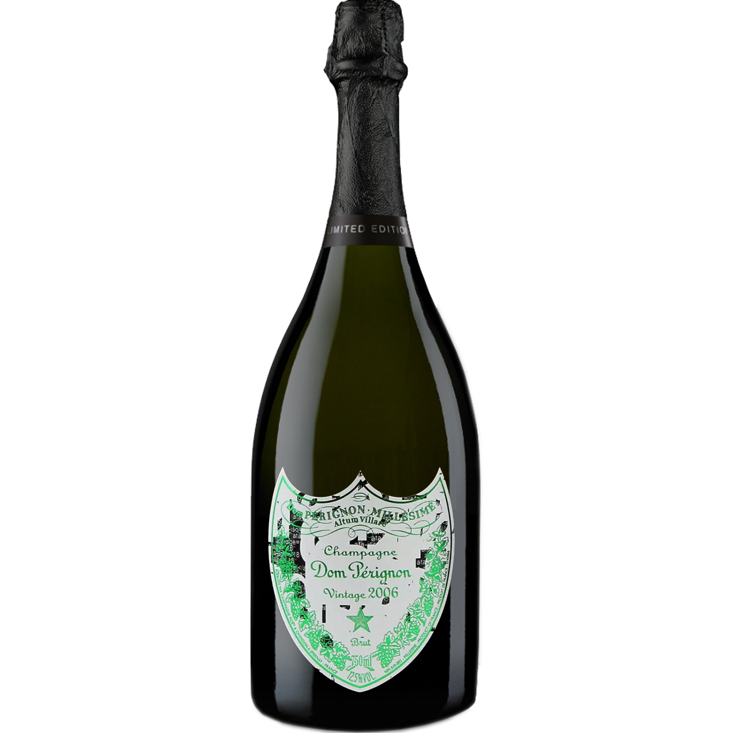 Champagne Dom Perignon Vintage Limited Edition Michael Riedel 2006 Champagne Dom Perignon Vintage Limited Edition Michael Riedel 2006