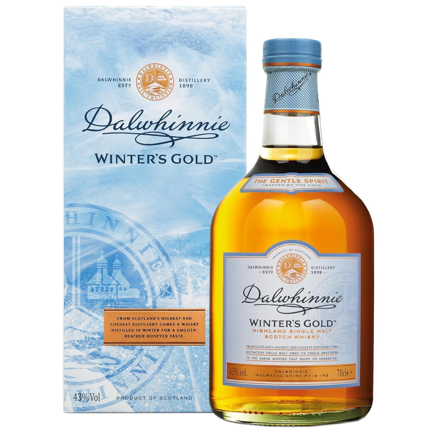 Dalwhinnie Winter's Gold Highland Single Malt Whisky Dalwhinnie Winter's Gold Highland Single Malt Whisky