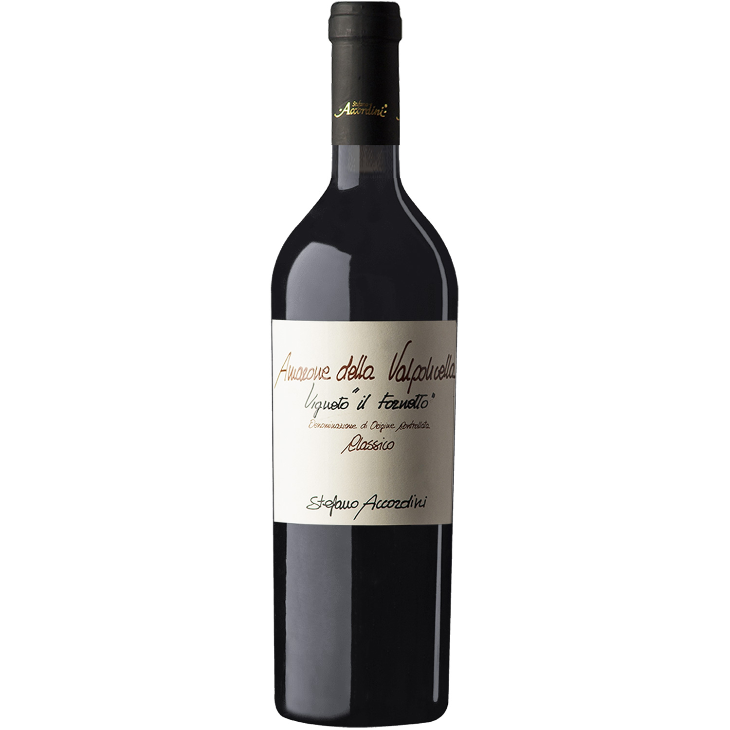 Italienischer Rotwein Amarone della Valpolicella Vigneti il Fornetto Classico 2015  Italienischer Rotwein Amarone della Valpolicella Vigneti il Fornetto Classico 2015